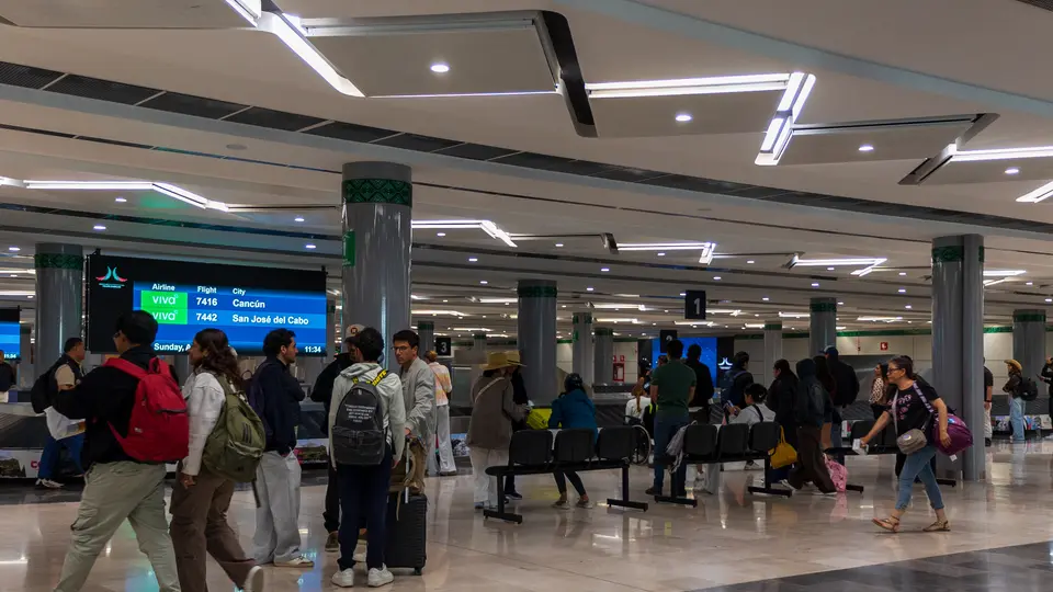 El aeropuerto ocupa el lugar número 7 en transporte de pasajeros en México. / Cortesía