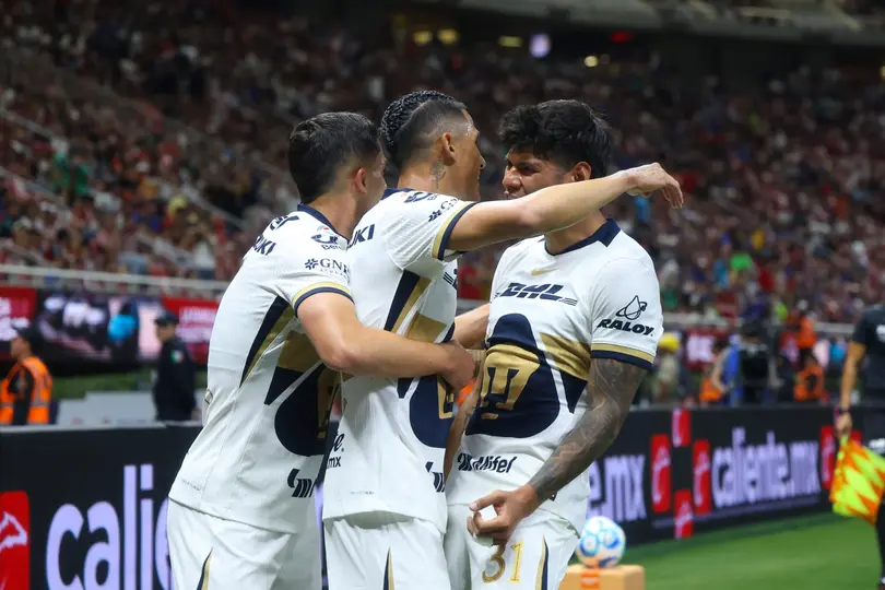 Uriel Antuna festeja tras anotar ante Guadalajara | MEXSPORT