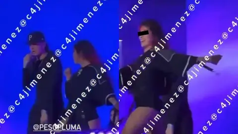 Mujer detenida hace unos días en CDMX habría sido bailarina de Peso Pluma/X: @c4jimenez