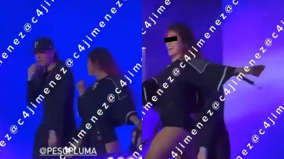 Mujer detenida hace unos días en CDMX habría sido bailarina de Peso Pluma/X: @c4jimenez