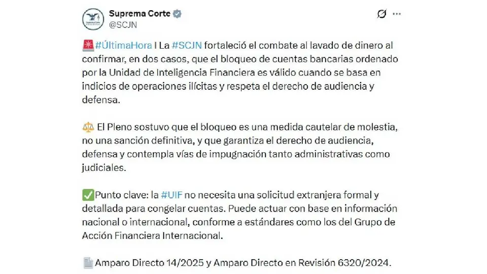 La decisión de la Suprema Corte ha abierto el debate sobre que tanto afectará a los cuentahabientes/Suprema Corte