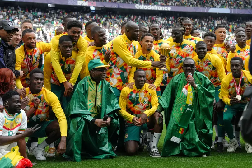 Senegal previo a enfrentar a Perú l AP