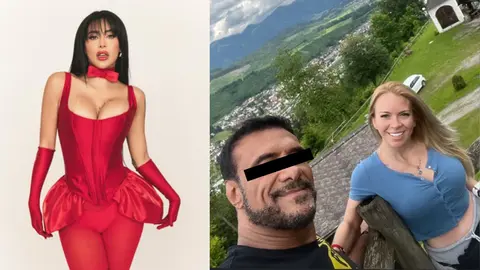 La influencer se puso del lado de la esposa del luchador por solidaridad a las mujeres / Especial