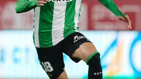 Nelson Deossa jugando con Real Betis l INSTA: @nelsondeossasuarez06