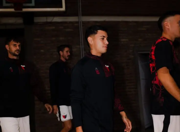 Jugadores de Atlético Colón previo a un partido | X: @ColonOficial