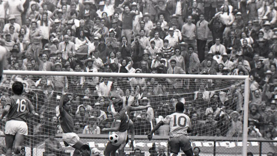 Pelé durante la Final del Mundial 1970, de Brasil contra Italia | MEXSPORT