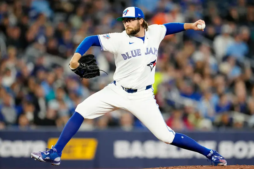 Josh Fleming en un pitcheo con Blue Jays l AP