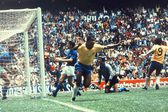 Jarzinho celebra su gol con Brasil contra Italia durante la Final del Mundial Mexico 1970 | MEXSPORT