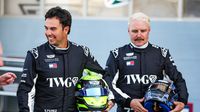 Checo Pérez y Valtteri Bottas durante la pretemporada en Bahréin con Cadillac | MEXSPORT