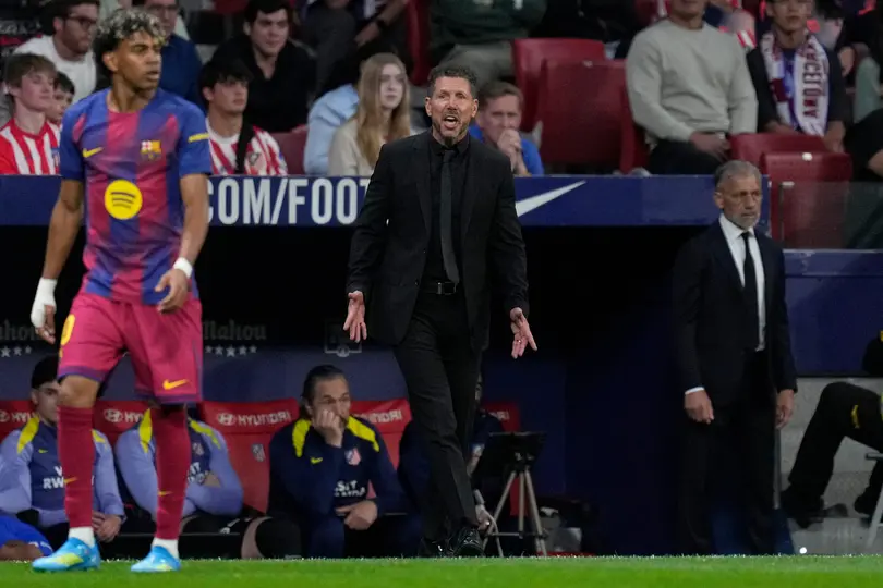 Diego Simeone ante el Barcelona l AP