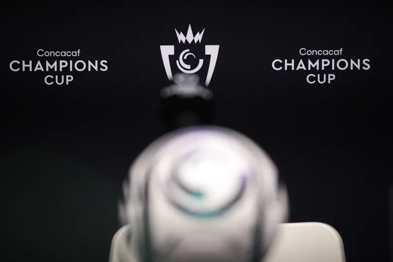 Logo y balón de la Concacaf Champions Cup | MEXSPORT