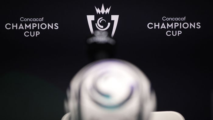 Logo y balón de la Concacaf Champions Cup | MEXSPORT