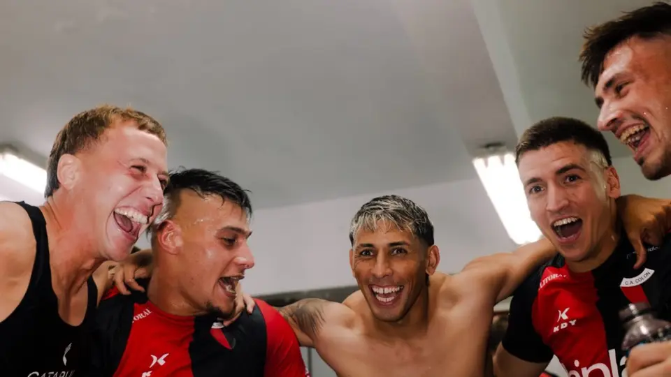 Jugadores de Atlético Colón en celebración | X: @ColonOficial
