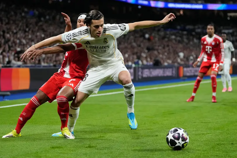 Álvaro Carreras vs Bayern Munich | AP
