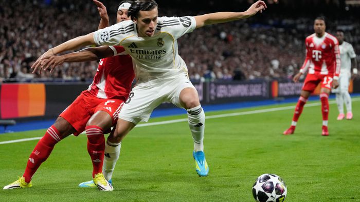 Álvaro Carreras vs Bayern Munich | AP