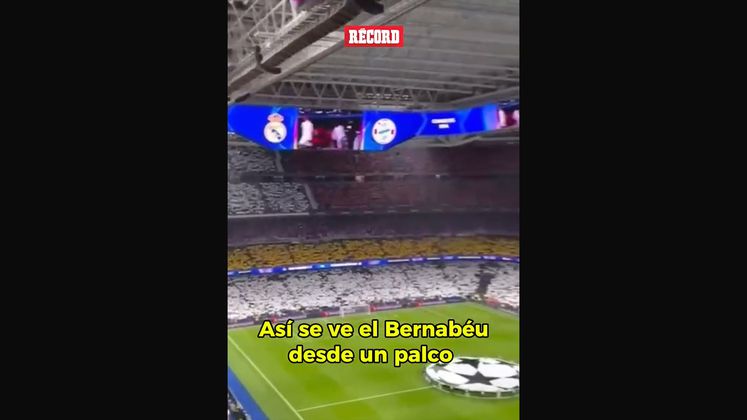 Así Se Ve El Bernabéu Desde Un Palco