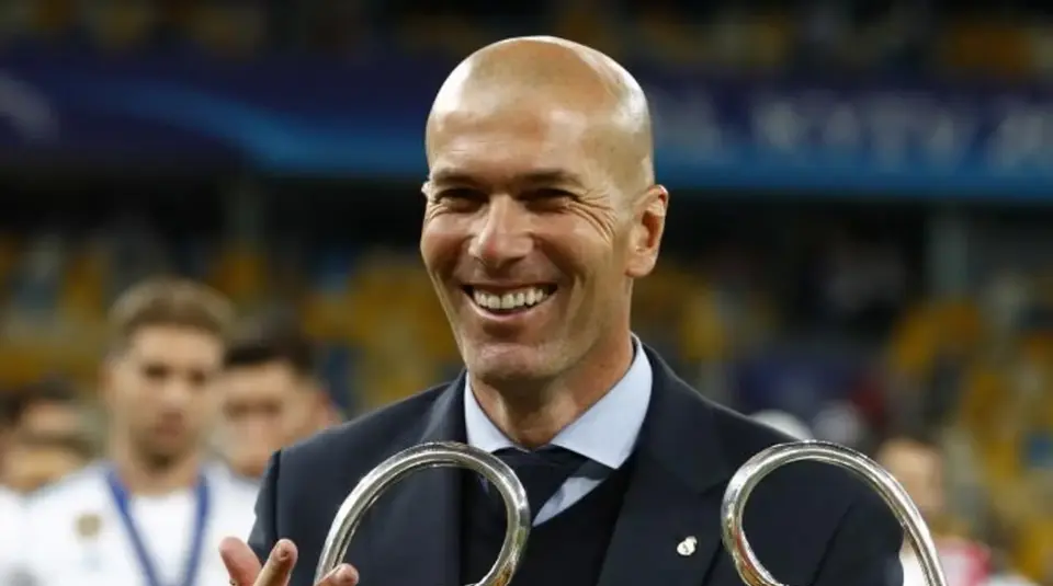 Zidane con la Champions l AP