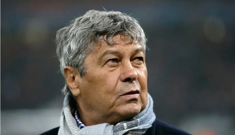 Mircea Lucescu durante un partido l AP