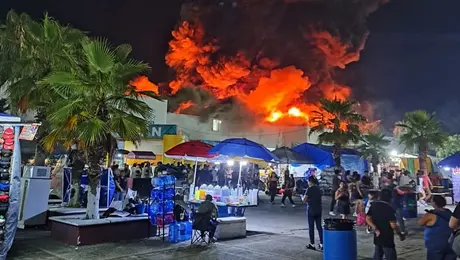 VIDEOS: Incendio en la Feria de Tabasco 2026 deja cinco muertos