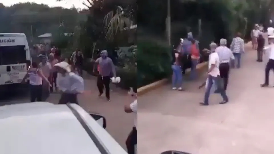 VIDEO: intentan linchar con machetes a presidente municipal en Puebla ¿Cuál fue el motivo?