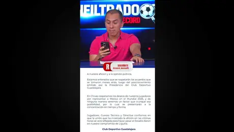 ¡ÚLTIMO MOMENTO! CHIVAS LE RESPONDE A LA SELECCIÓN MEXICANA
