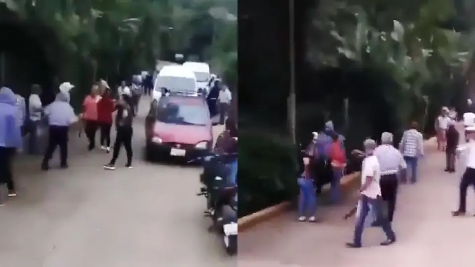 Gente del ayuntamiento de Hueyapan explicaron que el ataque contra el presidente municipal fue por sus abusos / Especial