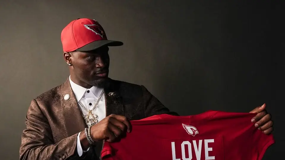 Jeremiyah Love l Instagram: @azcardinals