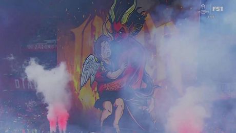 ¡Impresionante! Tifo monumental del Toluca para el duelo ante LAFC