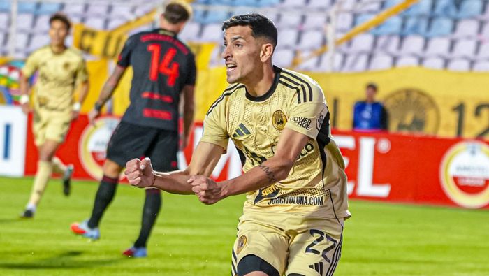 Lucas Colitto celebra gol ante Estudiantes | X: @CuscoFC_2009