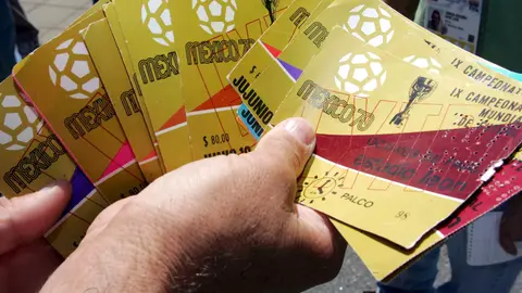 Boletos para los partidos del Mundial México 70 | MEXSPORT