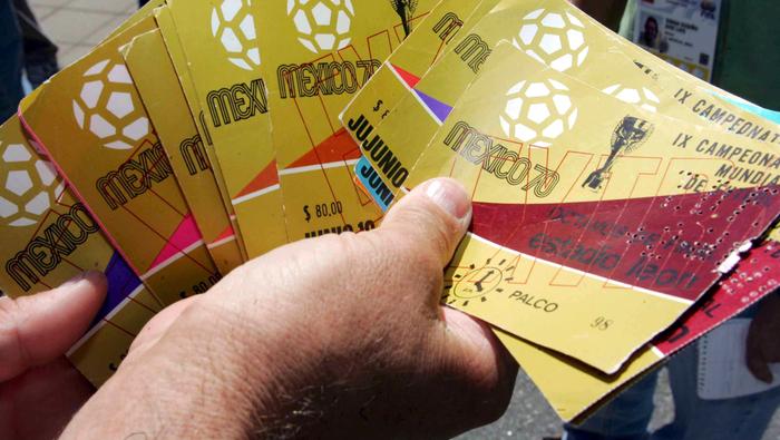 Boletos para los partidos del Mundial México 70 | MEXSPORT