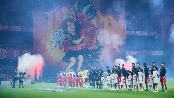 ¡Impresionante! Tifo monumental del Toluca para el duelo ante LAFC