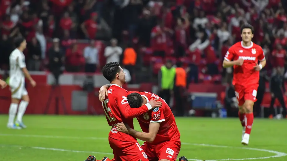 Toluca celebrando el pase a la Final de la Liga de Campeones de la CONCACAF | IMAGO7