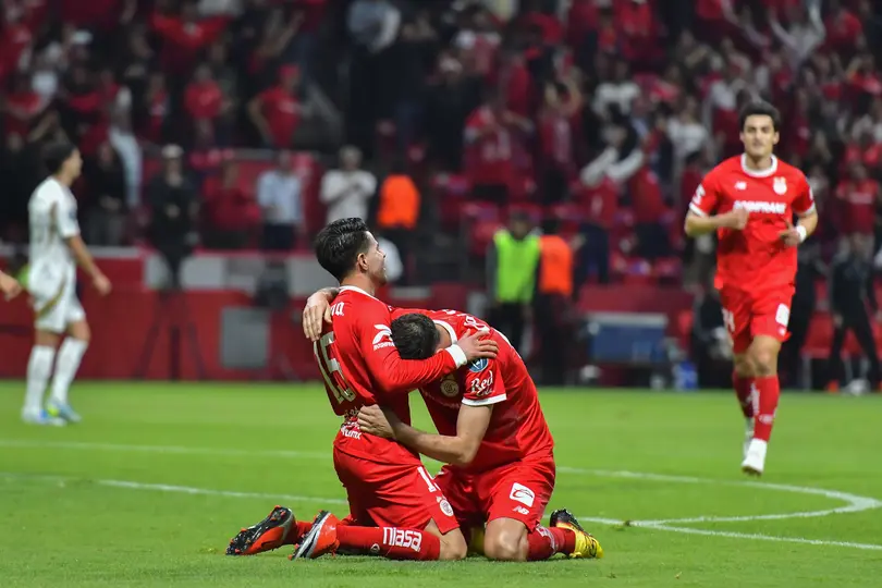 Toluca celebrando el pase a la Final de la Liga de Campeones de la CONCACAF | IMAGO7