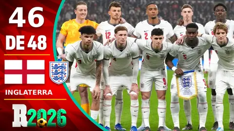 Mundial 2026: Inglaterra, todo lo que debes de saber para la Copa del Mundo