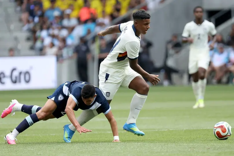 Ecuador contra Guatemala | AFP