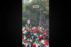 ¡YA HUELE A LA COPA DEL MUNDO! Se hace la OLA más grande del mundo en la CDMX
