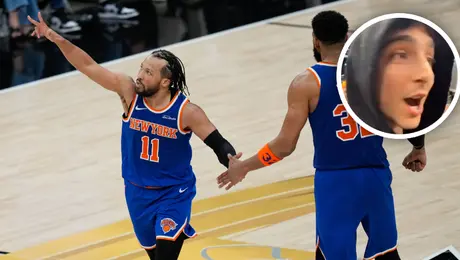Timothée Chalamet celebra la segunda victoria de los Knicks ante los Spurs: “Dos juegos más”