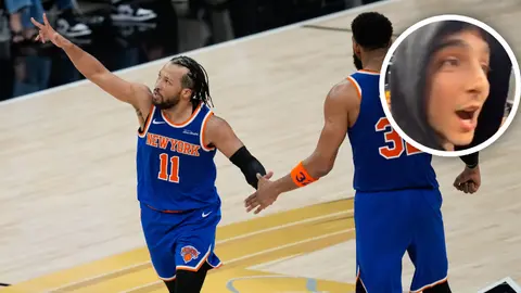 Timothée Chalamet celebra la segunda victoria de los Knicks ante los Spurs: “Dos juegos más”