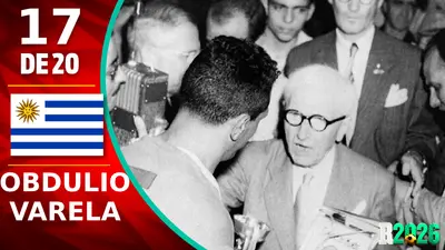 Leyendas mundialistas: Obdulio Varela, hambre de inmortalidad