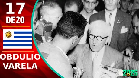 Leyendas mundialistas: Obdulio Varela, hambre de inmortalidad
