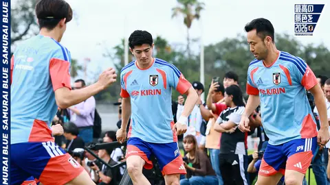 Japón continúa entrenando en Monterrey l X:jfa_samuraiblue