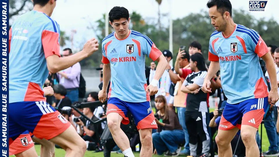 Japón continúa entrenando en Monterrey l X:jfa_samuraiblue