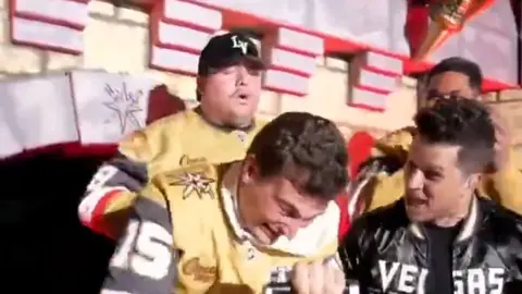 Mendoza fue invitado de los Golden Knights | Redes