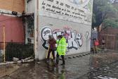 Mega fuga de agua afecta carriles de Periférico Oriente en Iztapalapa