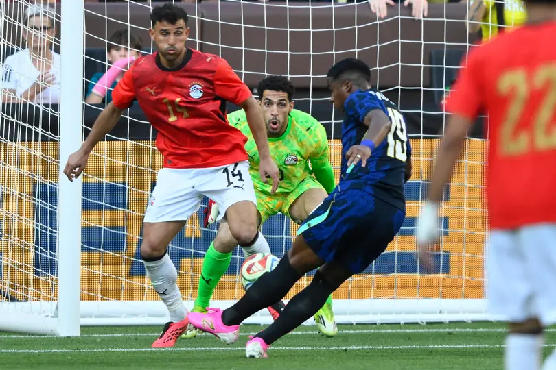 Endrick jugando ante Egipto | AP