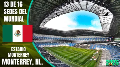Estadio y sedes mundialistas: BBVA (Monterrey)