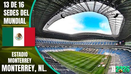 Estadio y sedes mundialistas: BBVA (Monterrey)