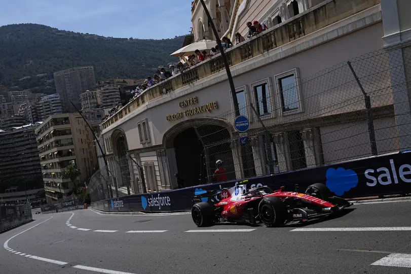 Lewis Hamilton en el Gran Premio de Mónaco | AP