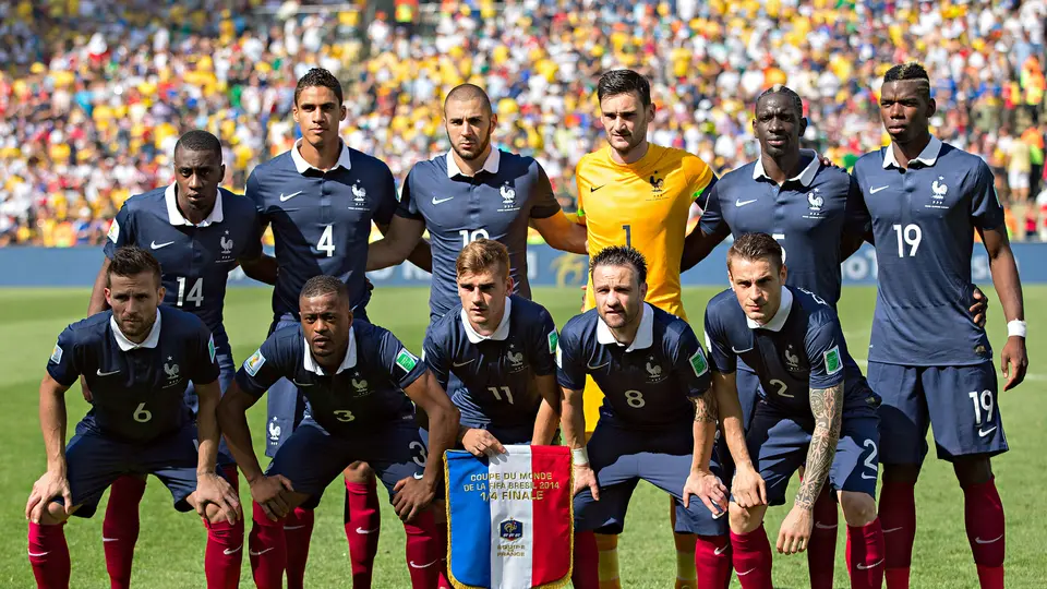 Selección francesa que jugó los Cuartos de Final ante Alemania en 2014 | Imago7